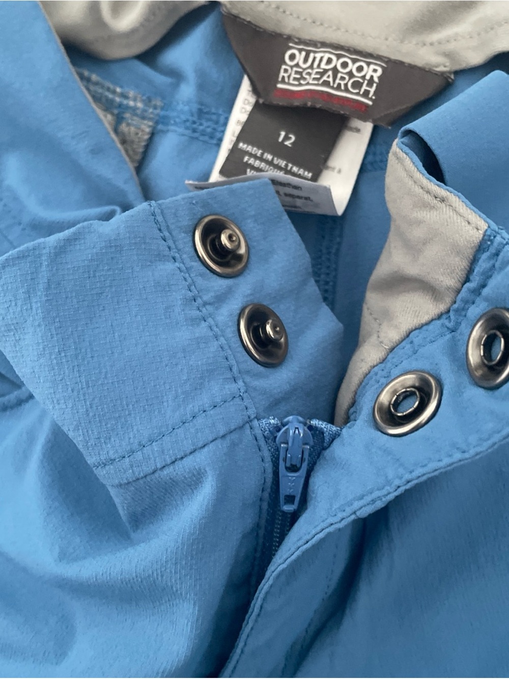 Outdoor Research Ferrosi Shorts Women's Size 12 Blue Lightweight Stretch Hiking - Picture 7 of 10